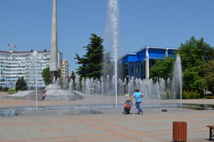 Городской фонтан