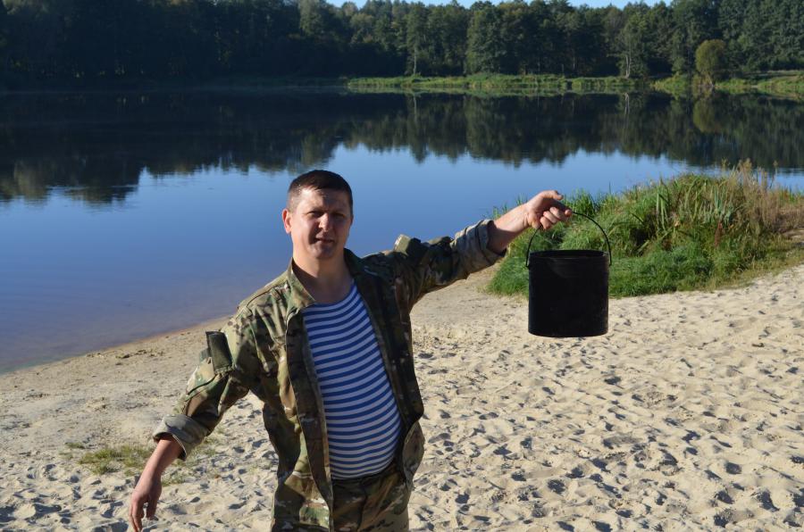 Во, сколько я воды набрал!!!