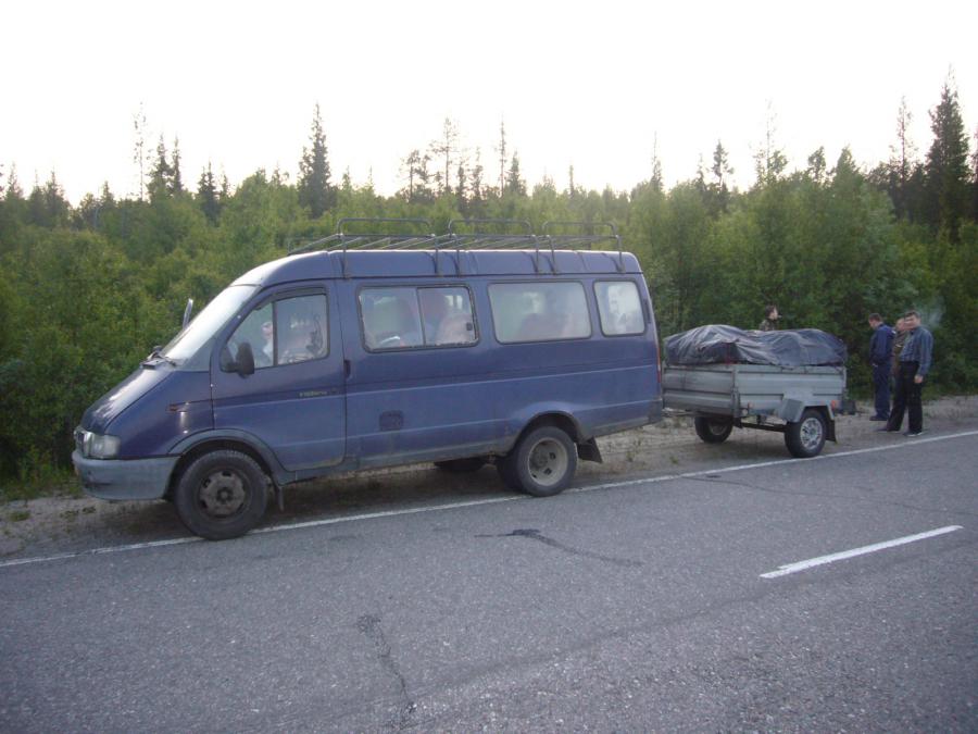 Наш автотранспорт от Кандалакши до Алакуртти