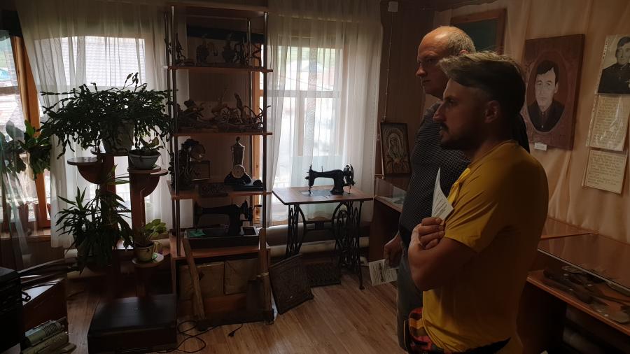 В краеведческом музее Чемала
