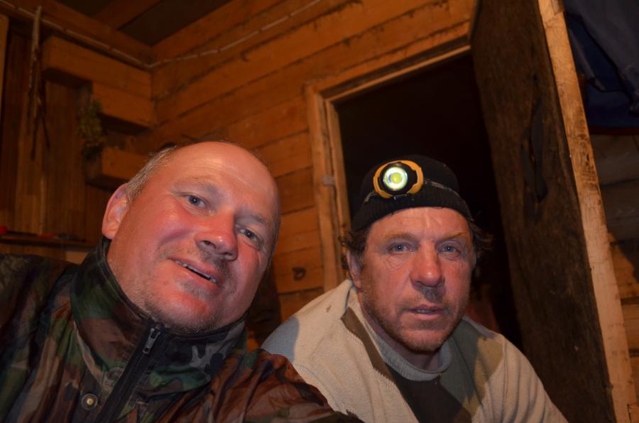Я с Андреем у него в гостях