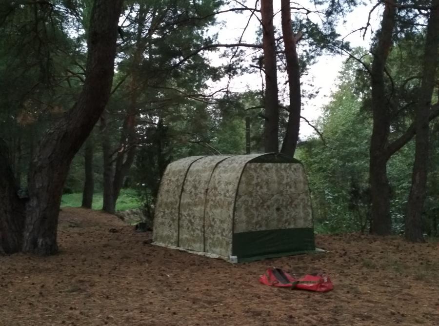 Побаловали себя даже банькой. Не поход, а сказка.