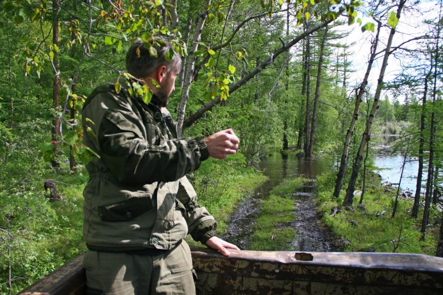 Бывало проезжали и такие места...