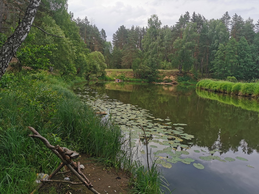 Осмотр места стоянки