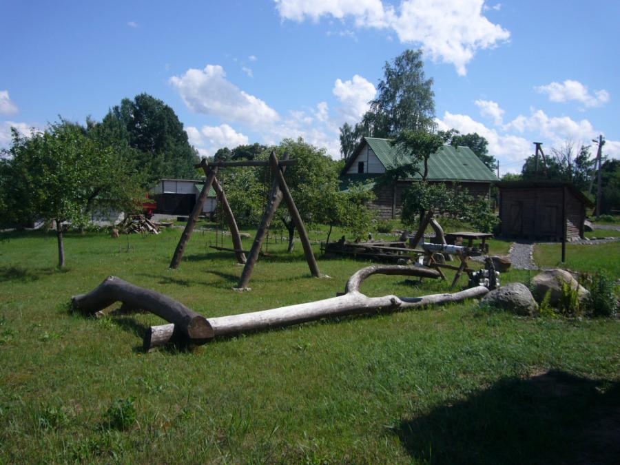 Внутренний двор агроусадьбы