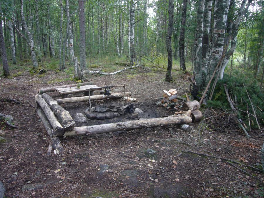 Вот в таком виде мы оставляем после себя стоянки.