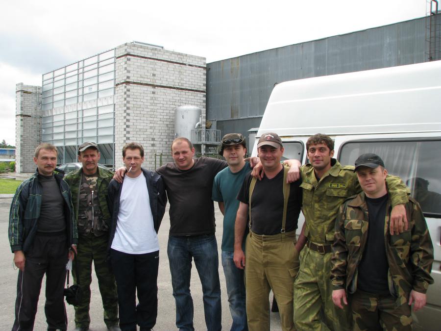 Традиционное фото перед отъездом