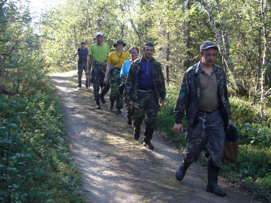 Главное идти след в след, чтобы не заблудиться